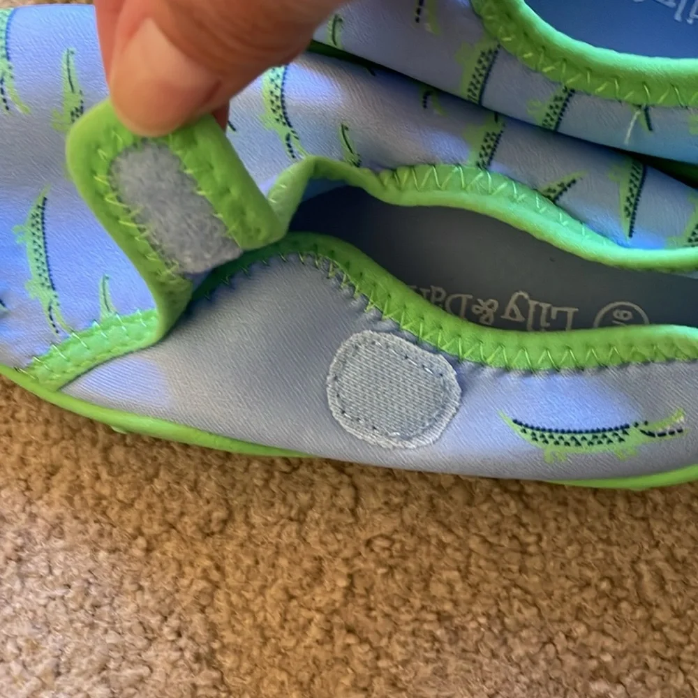 Lily & Dan Alligator Water Shoes - Toddler Size 9/10